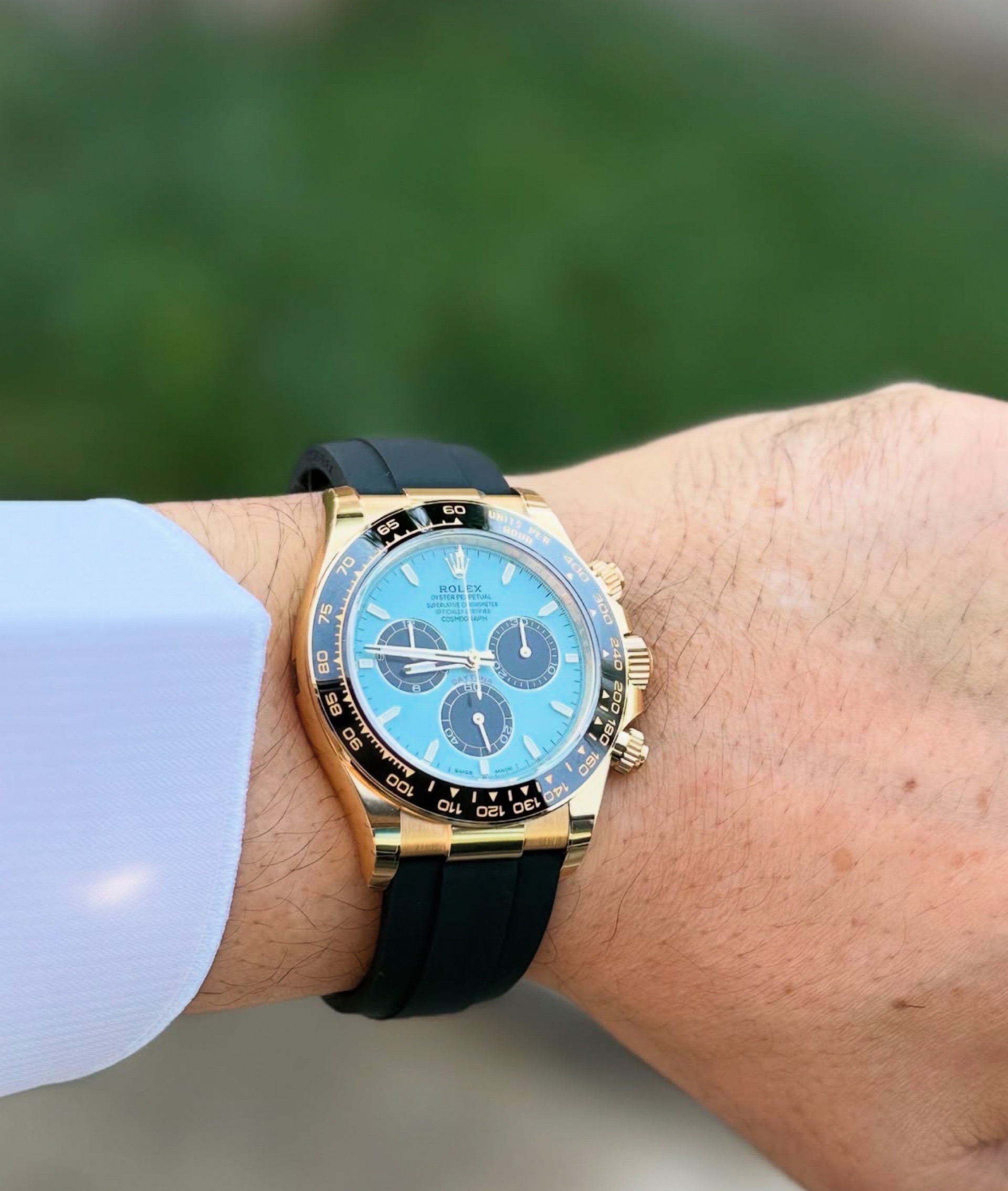 Rolex Cosmograph Daytona blue view 2