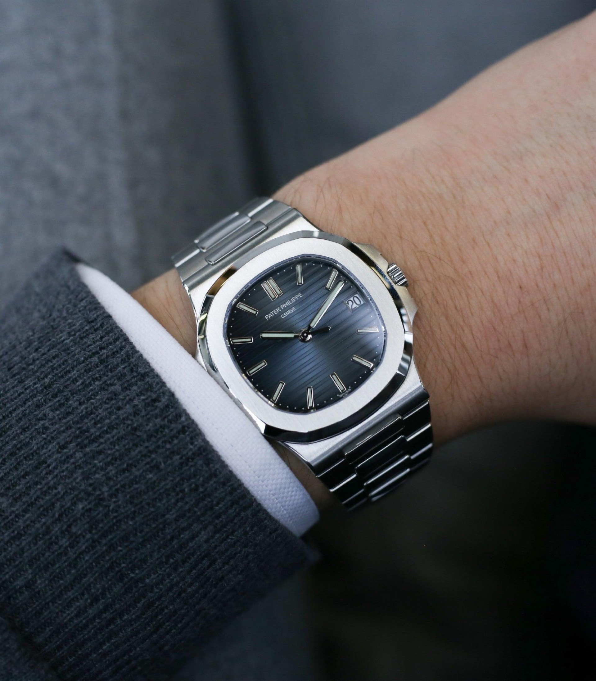 Patek Philippe Nautilus Blue Dial