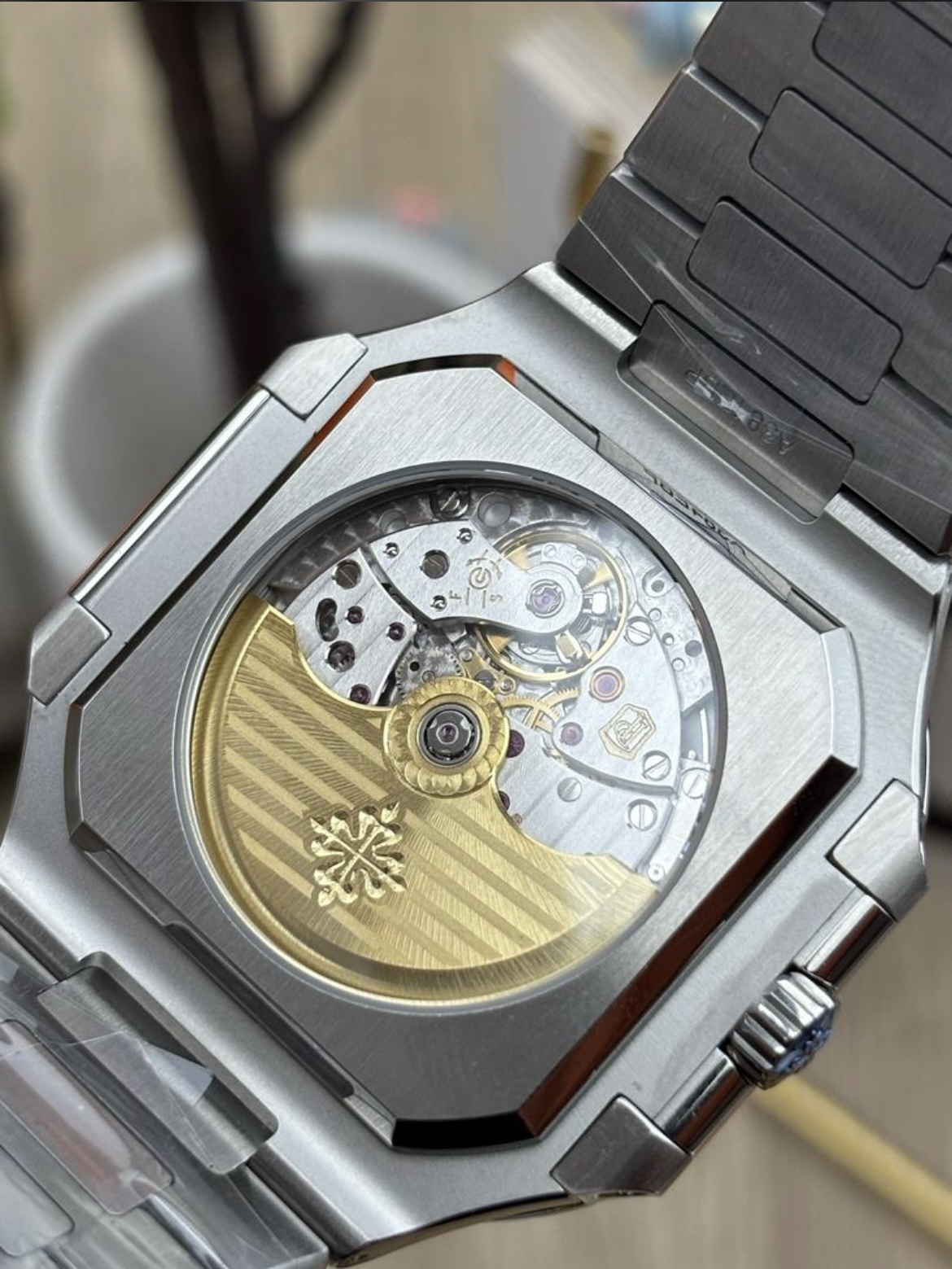 Patek Philippe Cubitus Green Dial view 7