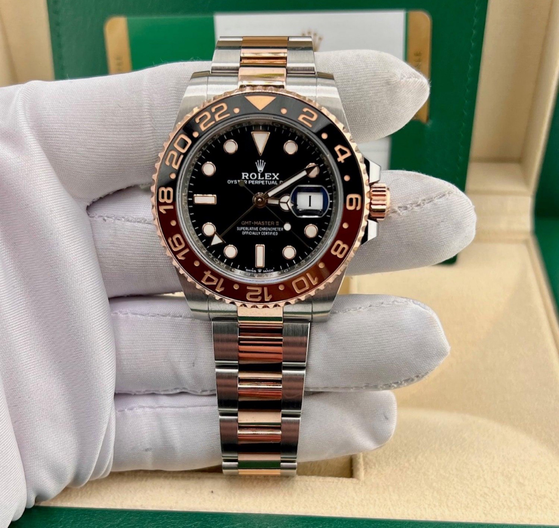 Rolex GMT-Master II “Root Beer view 3