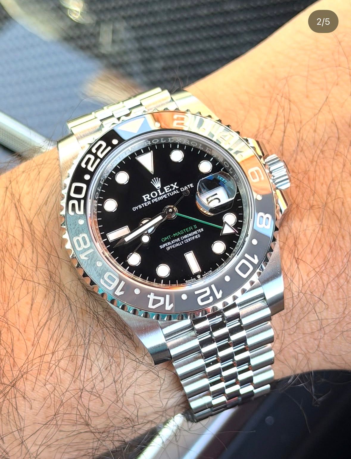 Rolex GMT-Master II “Bruce Wayne view 3
