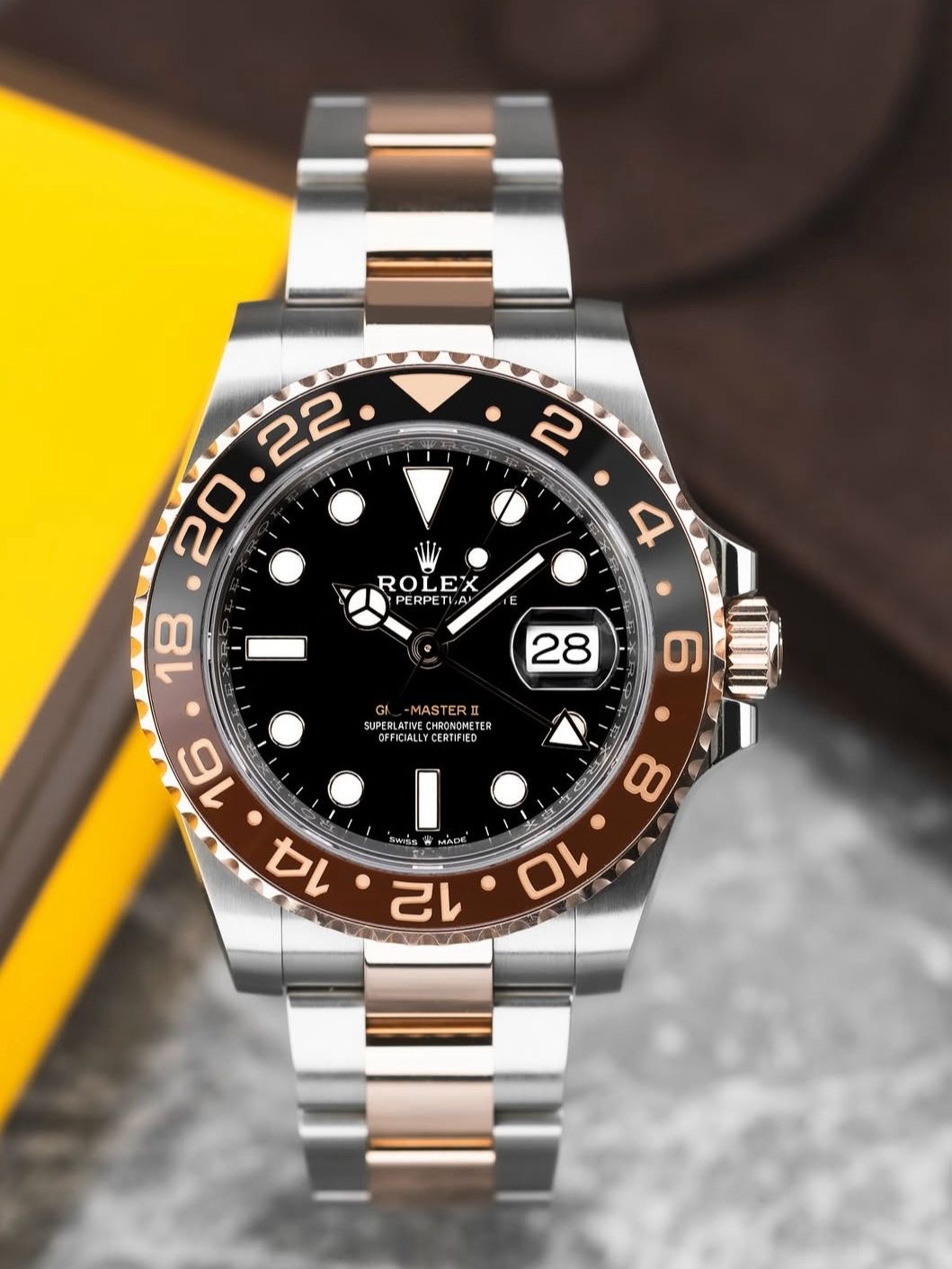 Rolex GMT-Master II “Root Beer view 2