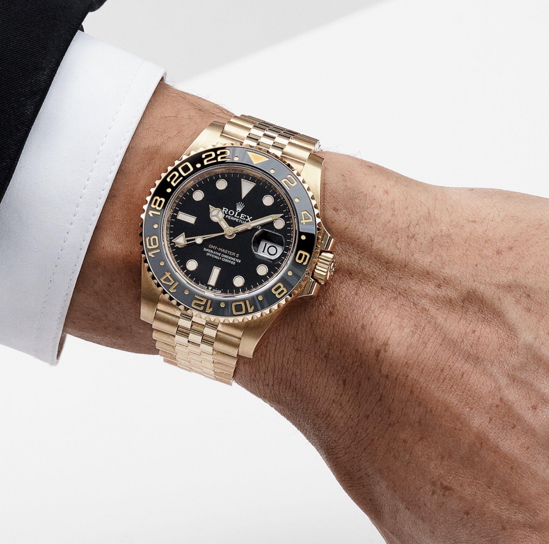 Rolex GMT-Master II “Bruce Wayne” Full Yellow Gold
