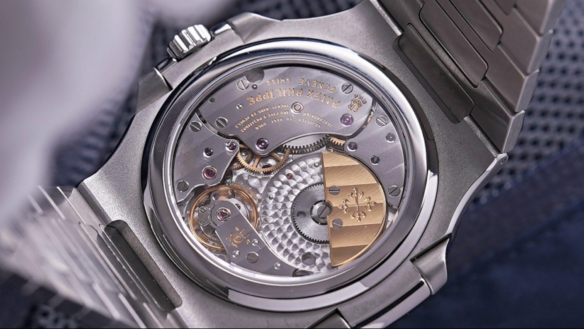 Patek Philippe Nautilus Moon Phase Power Reserve view 3
