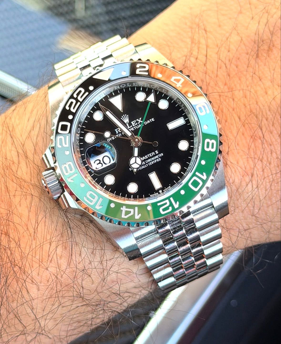     Rolex GMT‑Master II Sprite view 3