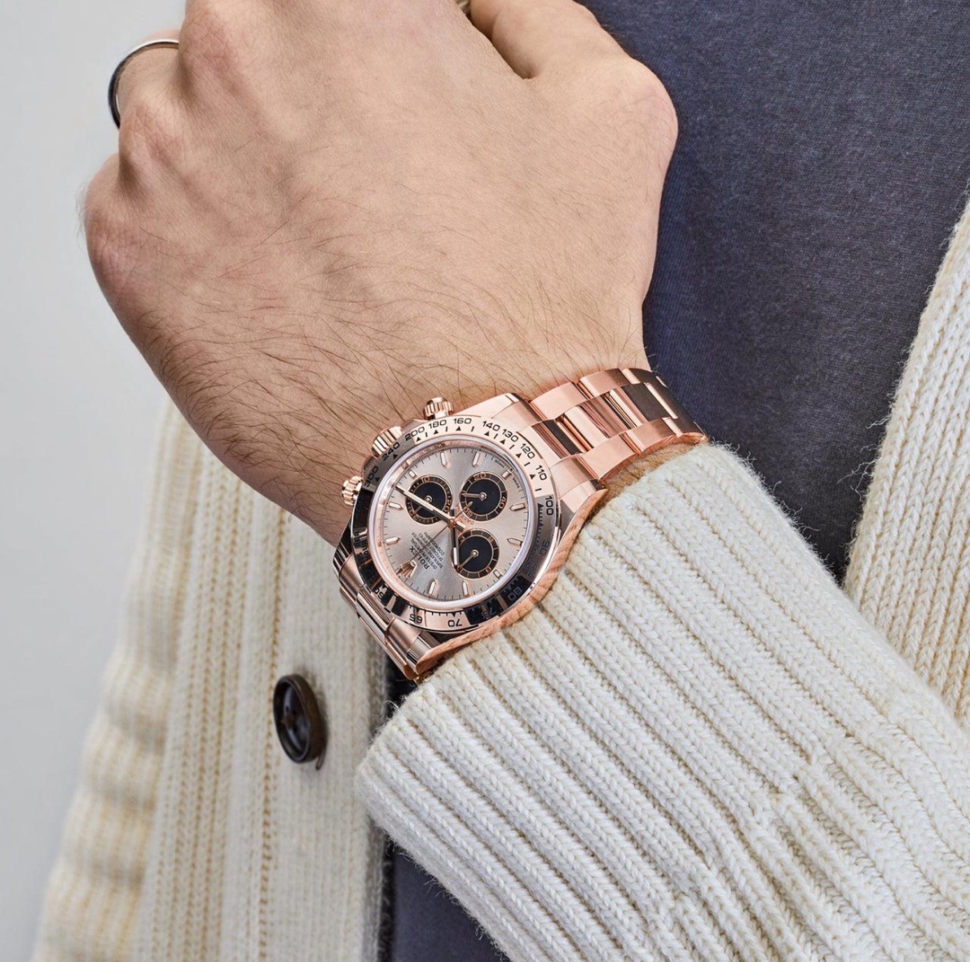 Rolex Cosmograph Daytona Everose Gold Black Dial